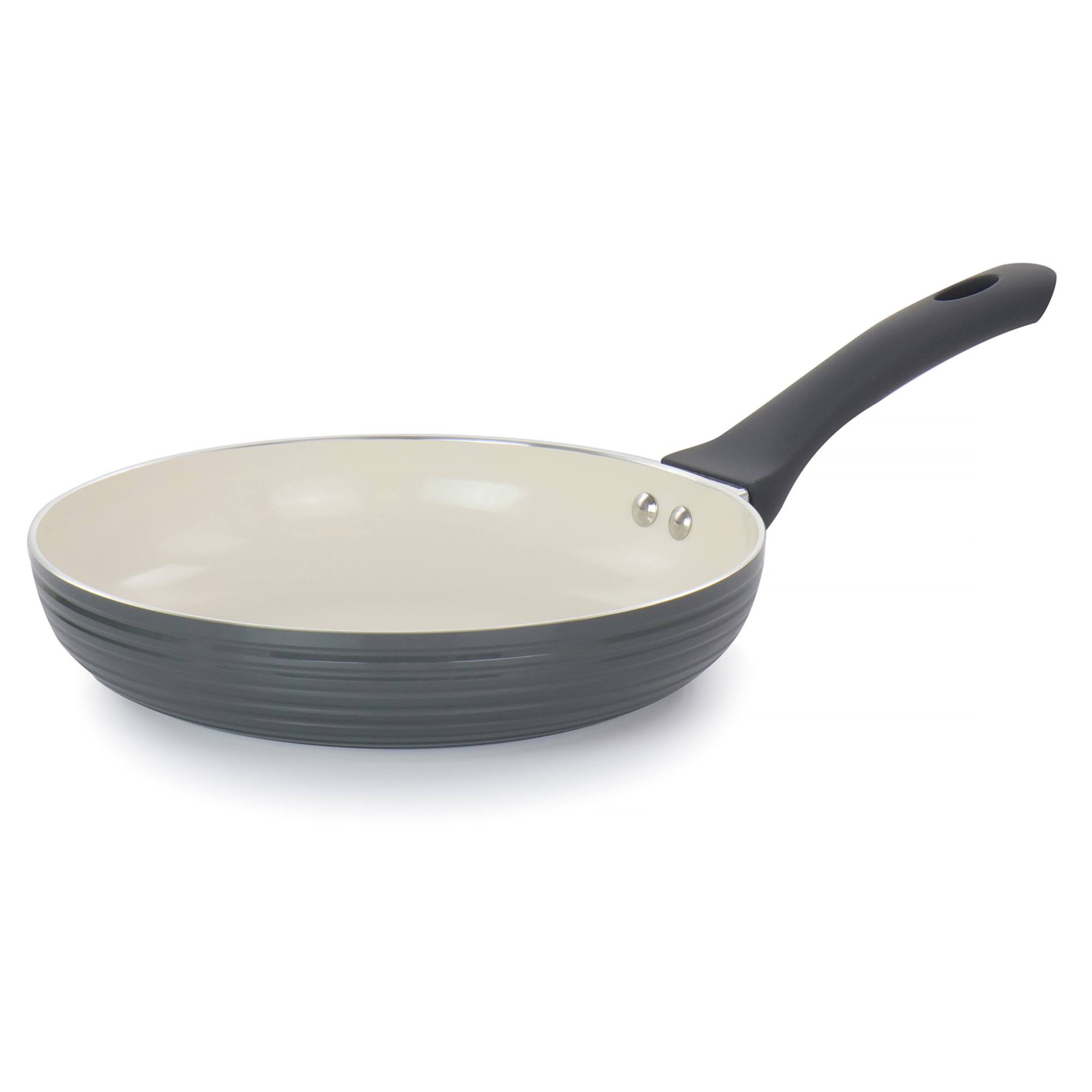 Oster Ridge Valley 8-Piece Gray Aluminum Nonstick Cookware Set